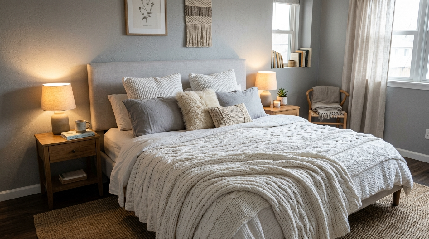 Finish with styling that feels calm and grown up